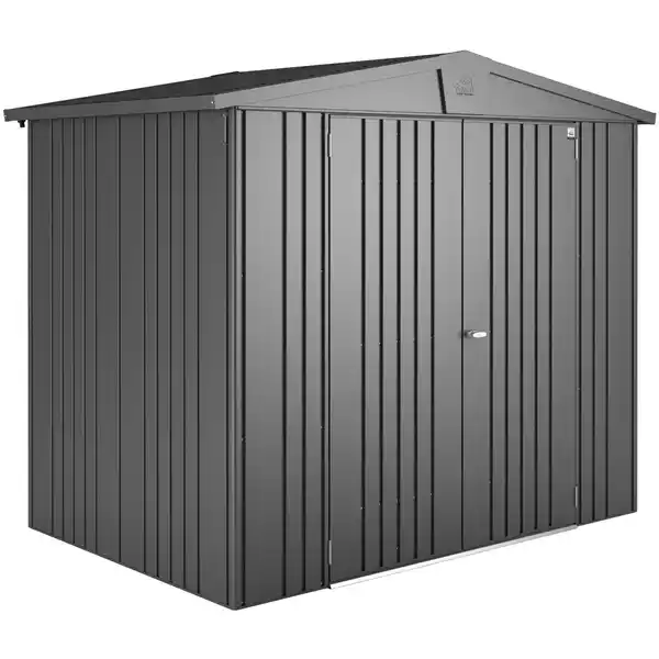 Bild 2 von Biohort Metall-Gerätehaus Europa Dunkelgrau-Metallic 3,5 m²