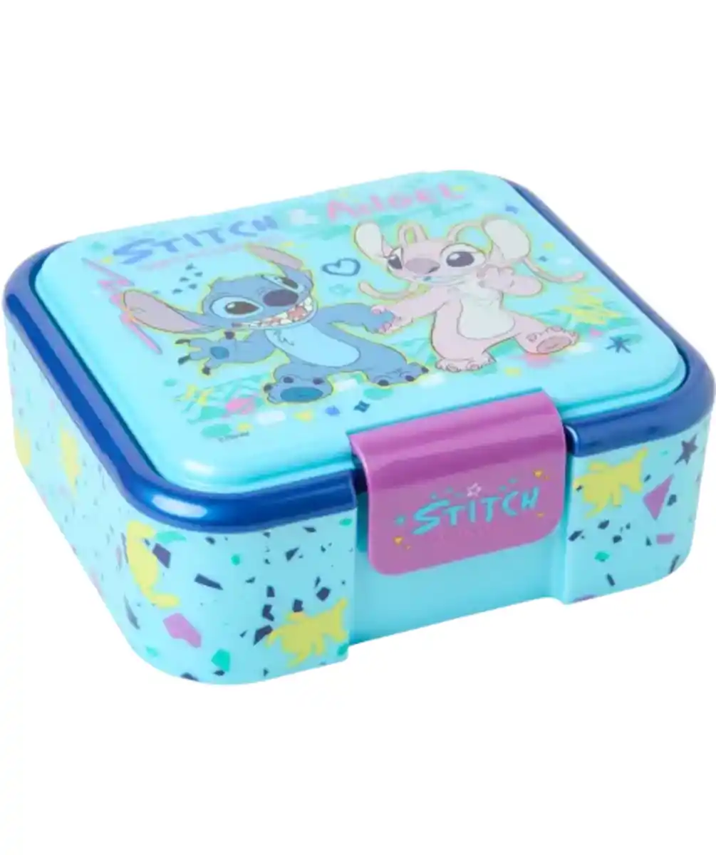 Bild 1 von Stitch Lizenz Lunchbox, hellblau