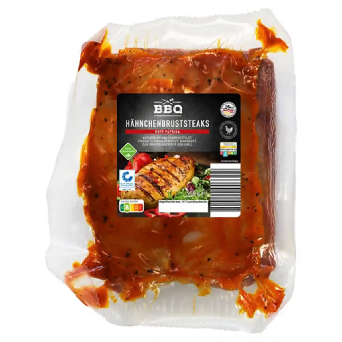 Bild 1 von BBQ Hähnchensteaks mariniert XXL, 1.000 g
