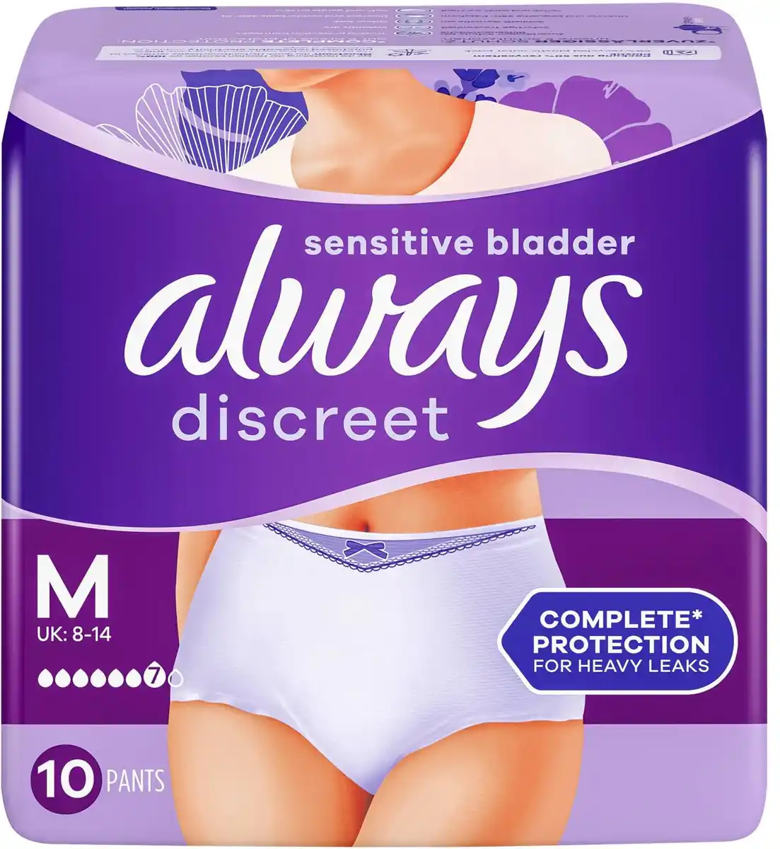 Bild 1 von ALWAYS Discreet Pants, 10-St.-Packg.