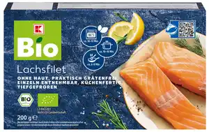 K-BIO Bio-Lachsfilet, 200-g-Packg.