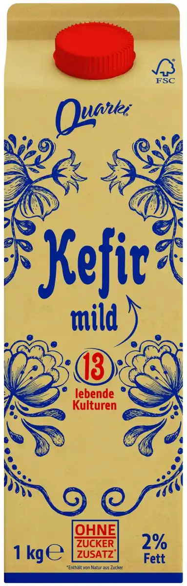Bild 1 von QUARKI Kefir, 1-kg-Packg.