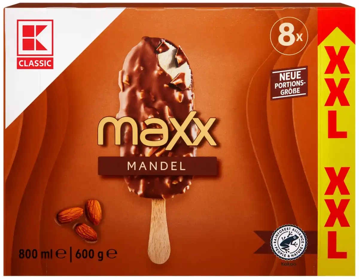 Bild 1 von K-CLASSIC Maxx XXL, 8 St. = 800-ml-Großpackg.