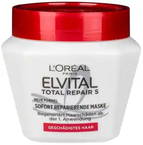 L'ORÉAL PARIS Elvital Haarmaske, 300-ml-Tiegel