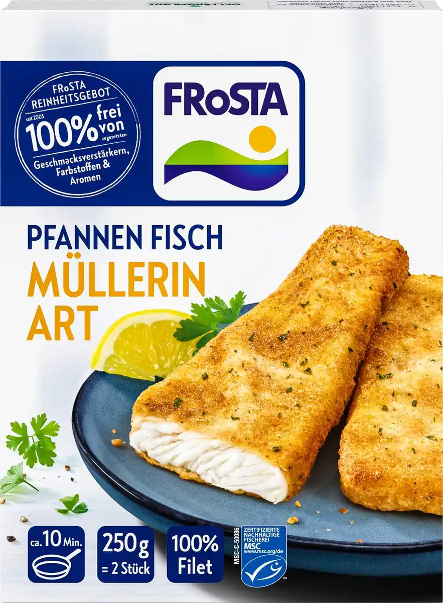 Bild 1 von FROSTA Pfannen- oder Backofen-Fisch, 240 - 250-g-Packg.