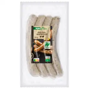 REWE Bio Geflügel Rostbratwurst 200g