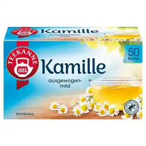 TEEKANNE Kräuter- oder Früchtetee 75 g, Kamille