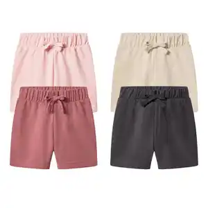 LUPILU® Kinder-Sweatshorts, 2-St.-Packg.