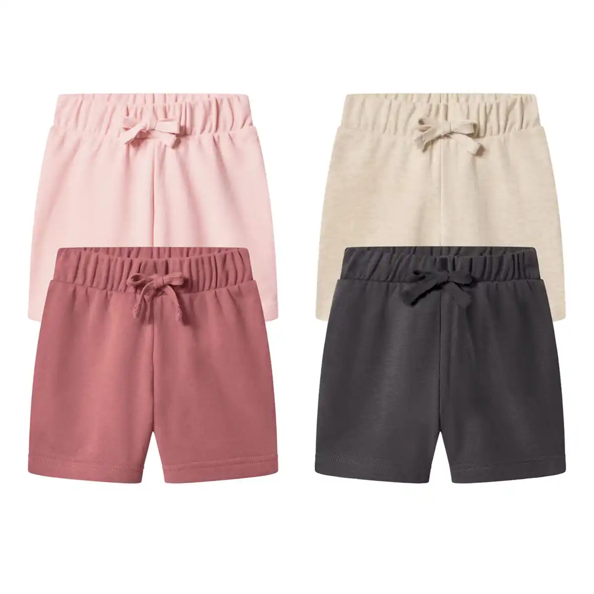 Bild 1 von LUPILU® Kinder-Sweatshorts, 2-St.-Packg.