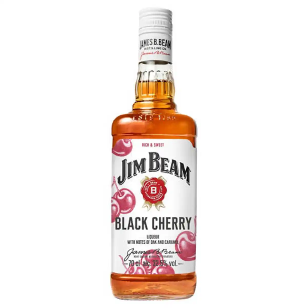 Bild 1 von Jim Beam Whiskey 32,5 % vol 700 ml, Black Cherry