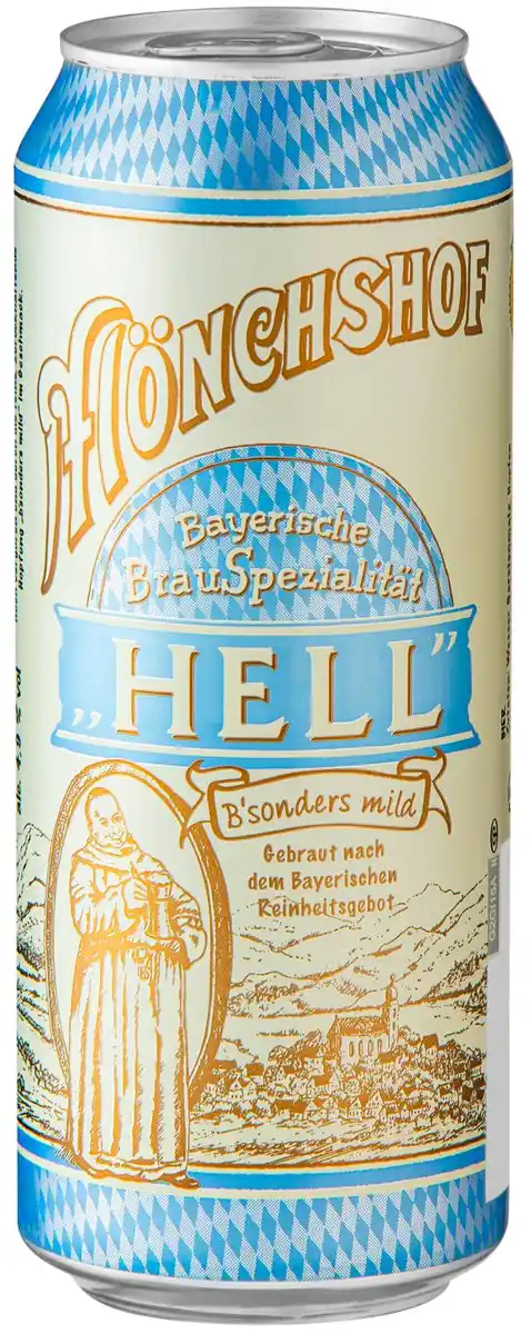 Bild 1 von MÖNCHSHOFF Hell, 0,5-l-Dose