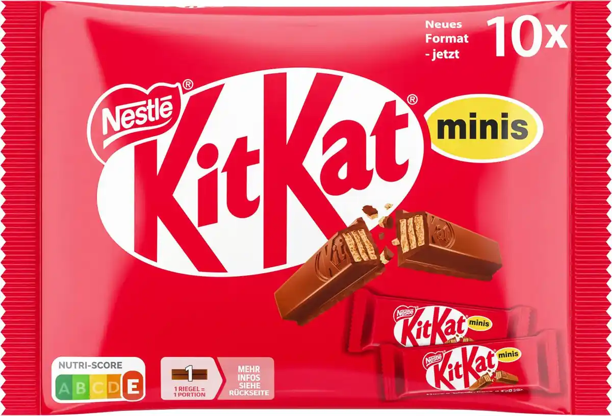 Bild 1 von KITKAT, LION oder SMARTIES Minis, 10 St. = 144 - 180-g-Packg.