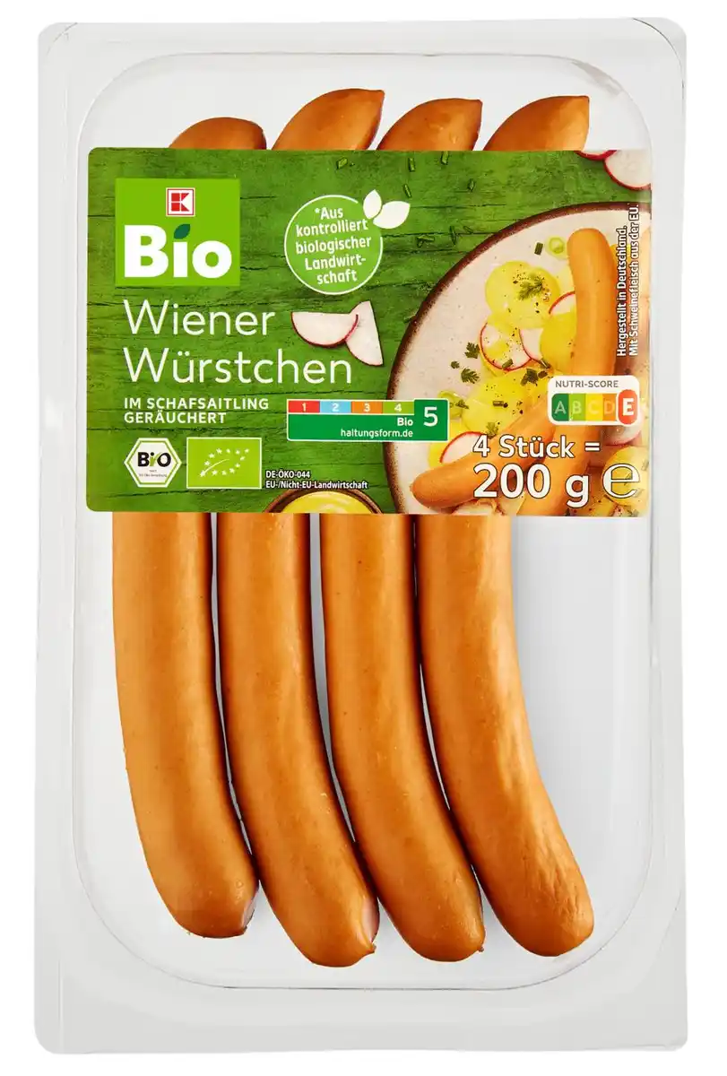 Bild 1 von K-BIO Bio-Wiener-Würstchen
