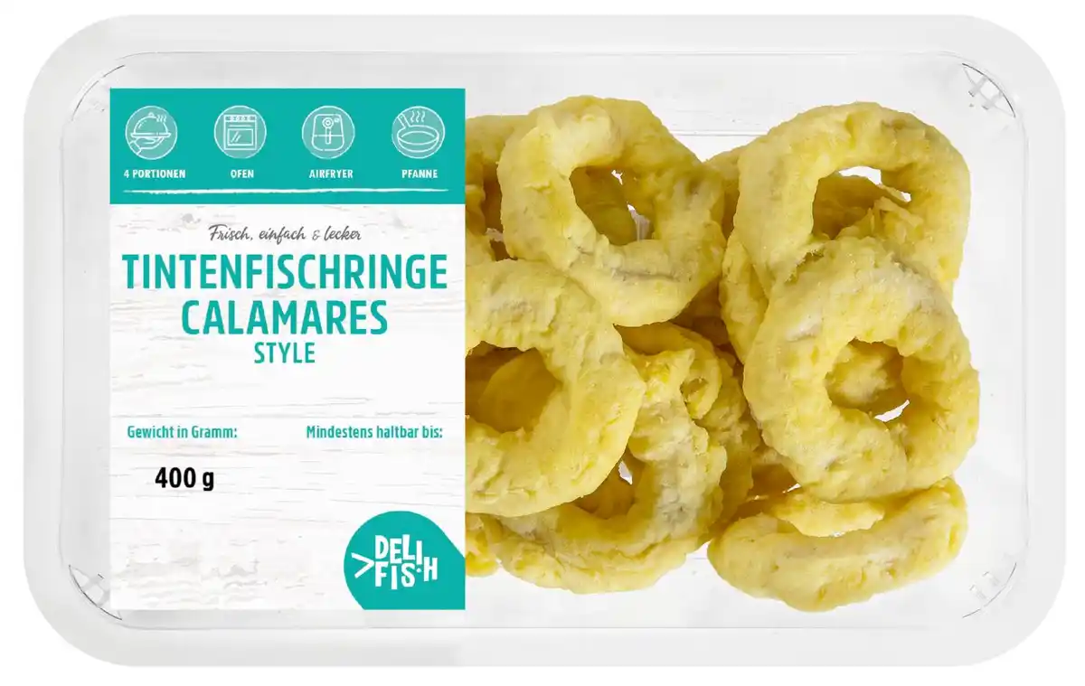 Bild 1 von Tintenfischringe, 400-g-Packg.