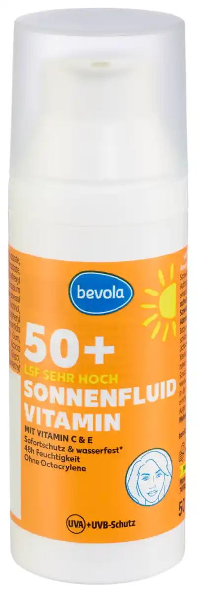 Bild 1 von BEVOLA® Sonnenfluid »Vitamin« LSF 50+, 50-ml-Fl.