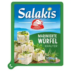 Salakis Marinierte Würfel 140 g, Kräuter