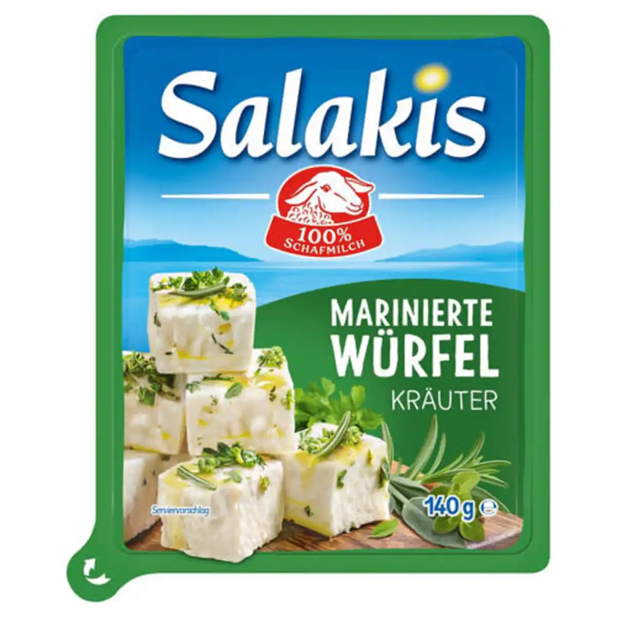 Bild 1 von Salakis Marinierte Würfel 140 g, Kräuter