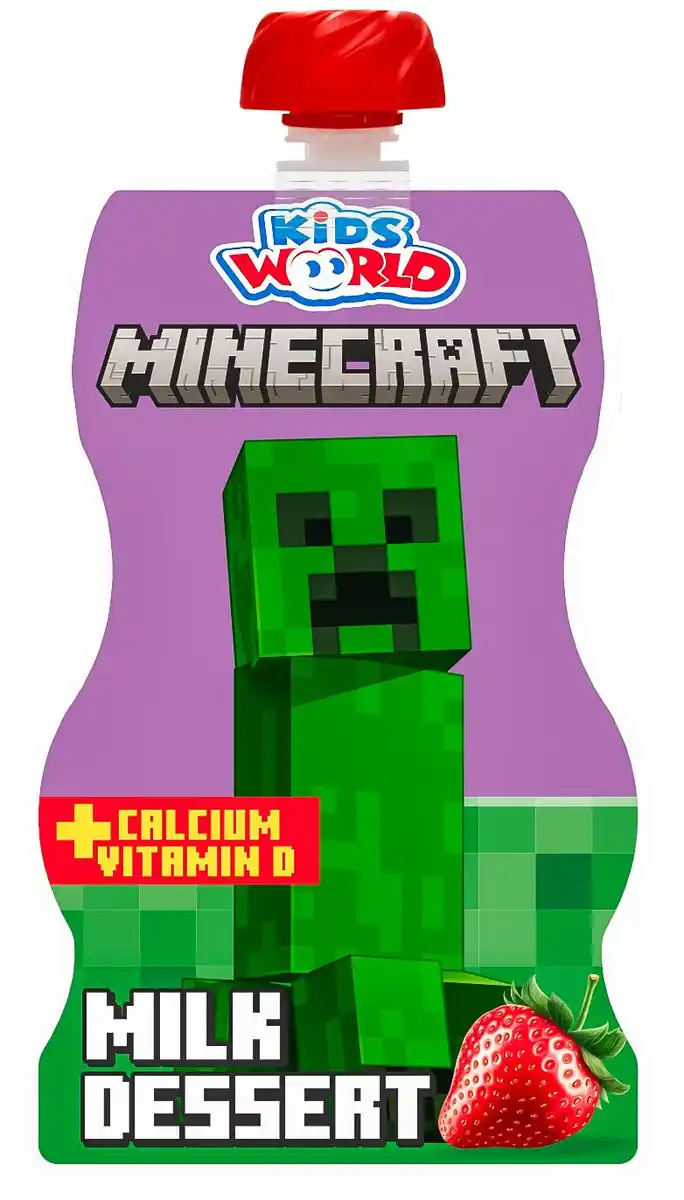 Bild 1 von KIDS WORLD Quetschbeutel »Minecraft«, 80-g-Packg.