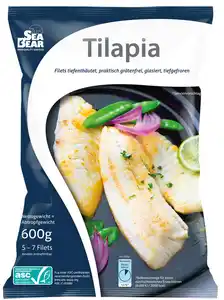 SEA BEAR Tilapiafilets, 5 -7 St. = 600-g-Packg.