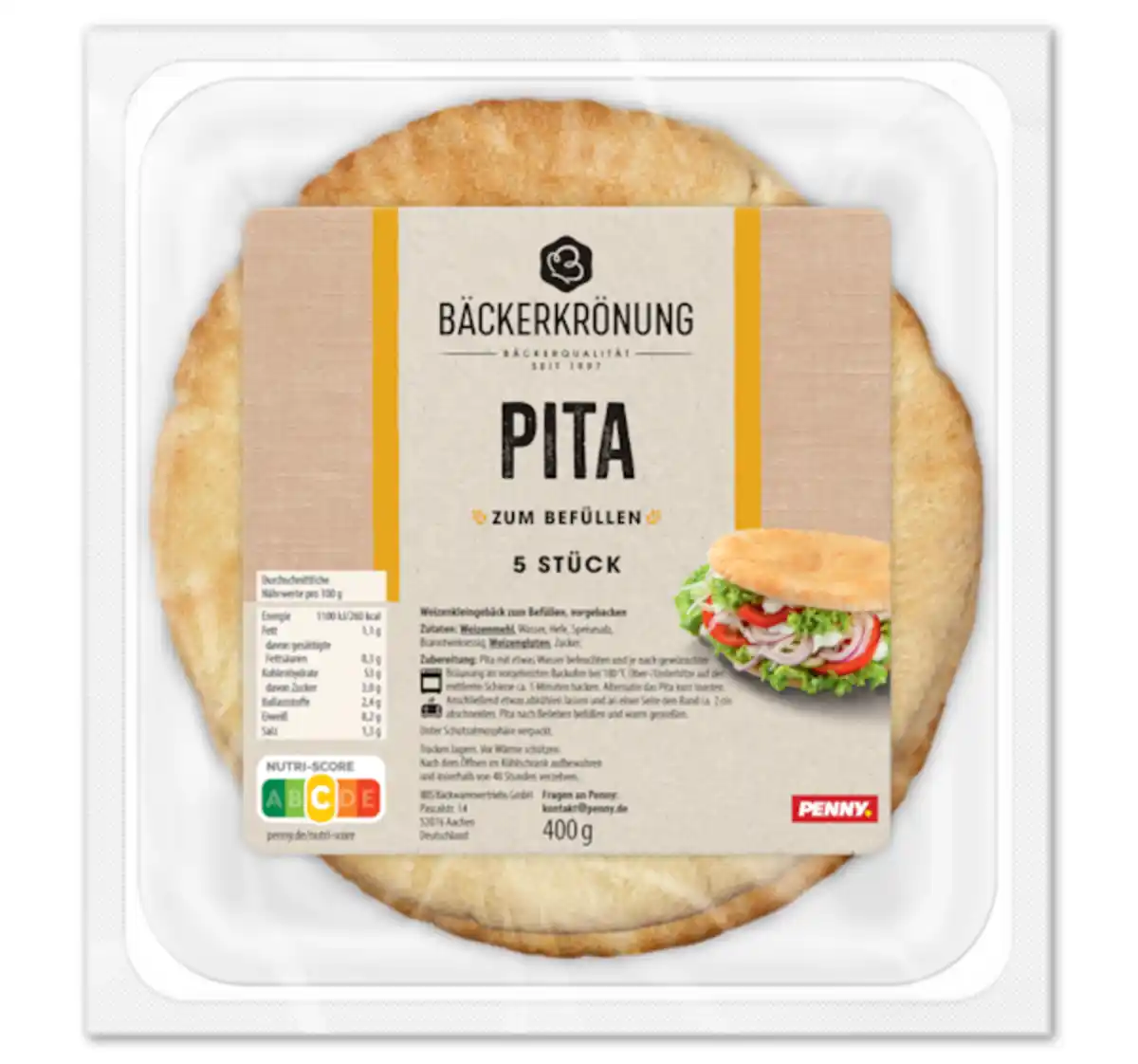 Bild 1 von BÄCKERKRÖNUNG Pita oder Kebab