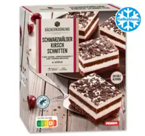 BÄCKERKRÖNUNG Sahneschnitten