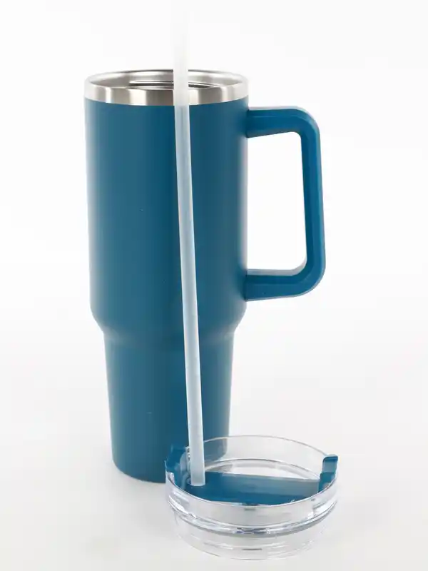 Bild 2 von Thermobecher aus Edelstahl für 1,2l Blau