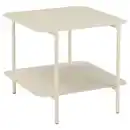 Bild 1 von Carryhome Beistelltisch, Creme, Metall, quadratisch, Rundrohr, 45x40x48.4 cm, Wohnzimmer, Wohnzimmertische, Beistelltische, Beistelltische Metall