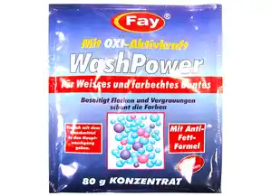 Fay Washpower für weißes und farbechtes Buntes