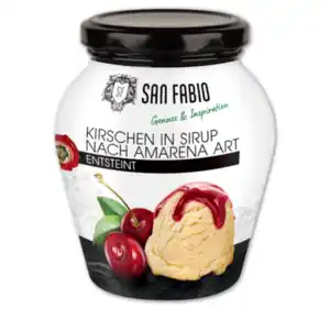 SAN FABIO Kirschen nach Amarena-Art*