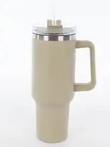 Thermobecher aus Edelstahl für 1,2l Weiß