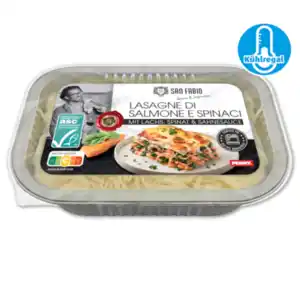 SAN FABIO Lachs-Spinat-Lasagne*