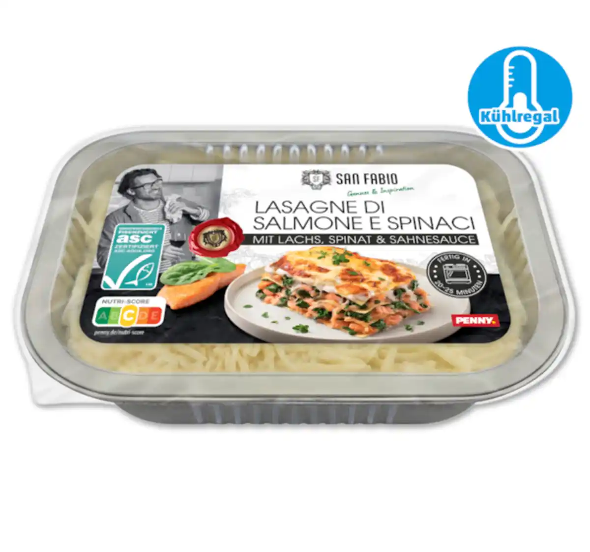 Bild 1 von SAN FABIO Lachs-Spinat-Lasagne*