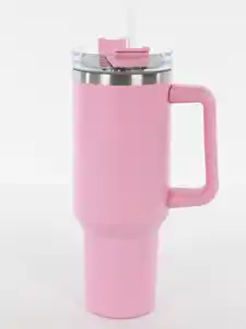 Thermobecher aus Edelstahl für 1,2l Rosa