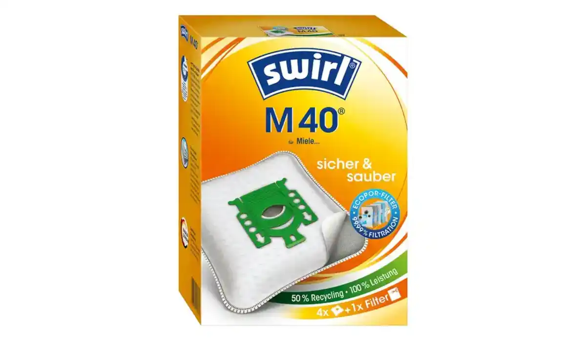 Bild 1 von SWIRL Staubsaugertüte M 40 AirSpace