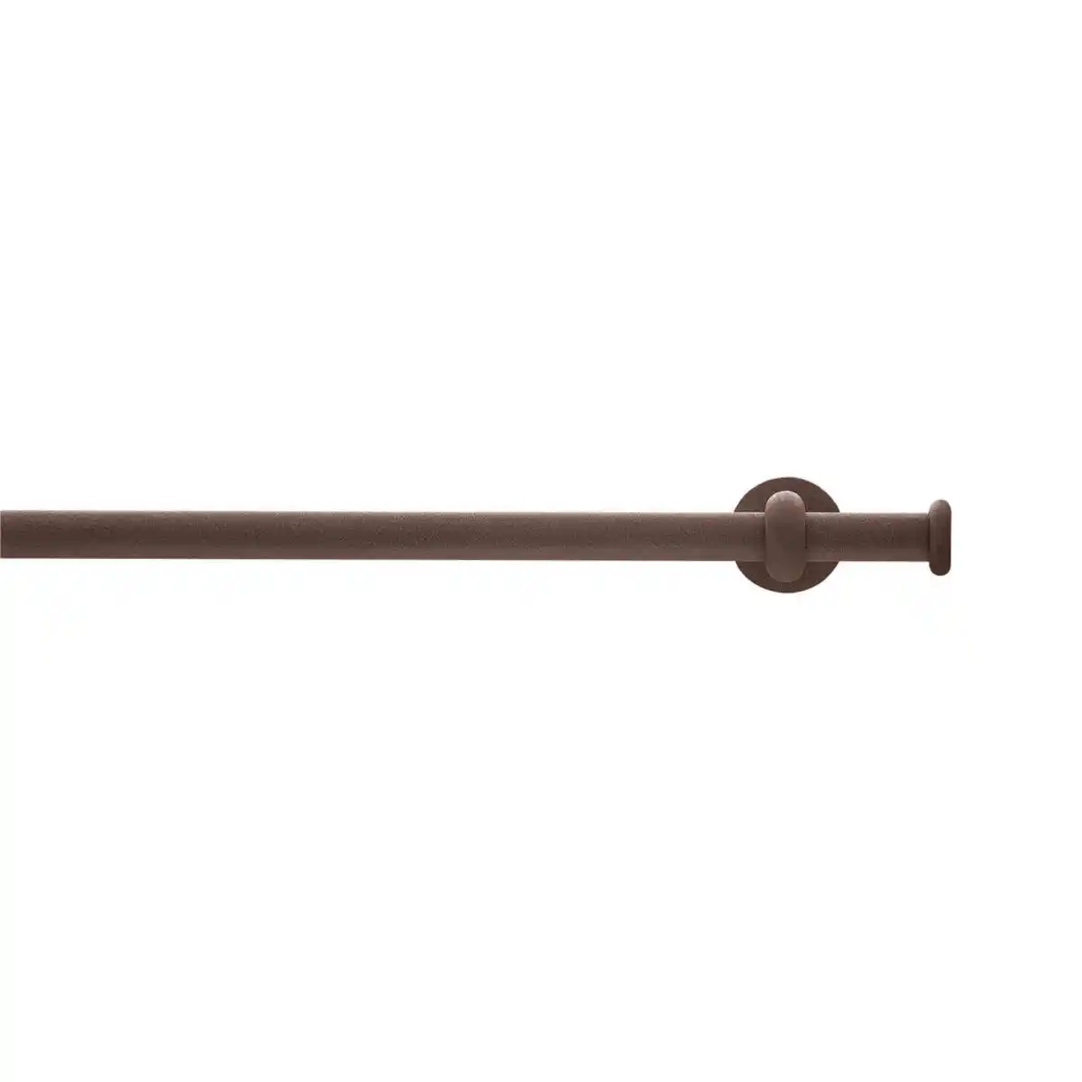 Bild 1 von Vorhangstange, Rost, Metall, 170 cm, Wohntextilien, Gardinen & Vorhänge, Gardinen-Stangen