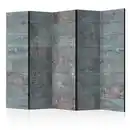 Bild 1 von artgeist Paravent, Grau, Türkis, Holz, Textil, Kiefer, massiv, Holz, 225x172x3 cm, Motiv auf Vorder- und Rückseite, Wohnzimmer, Raumteiler & Paravents, Paravents