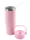 Bild 2 von Thermobecher inkl. Flip-Strohhalm 900ml Rosa