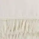Bild 3 von Wohndecke mit Fransen 150x200cm Weiß
