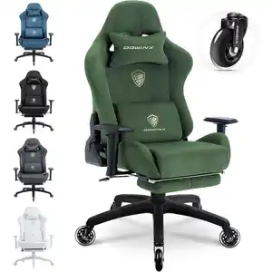 Gaming-Stuhl, Grün, Leder, 1-Sitzer, 70x128x70 cm, Kinder- & Jugendzimmer, Jugendmöbel, Gamingstühle