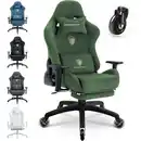 Bild 1 von Gaming-Stuhl, Grün, Leder, 1-Sitzer, 70x128x70 cm, Kinder- & Jugendzimmer, Jugendmöbel, Gamingstühle
