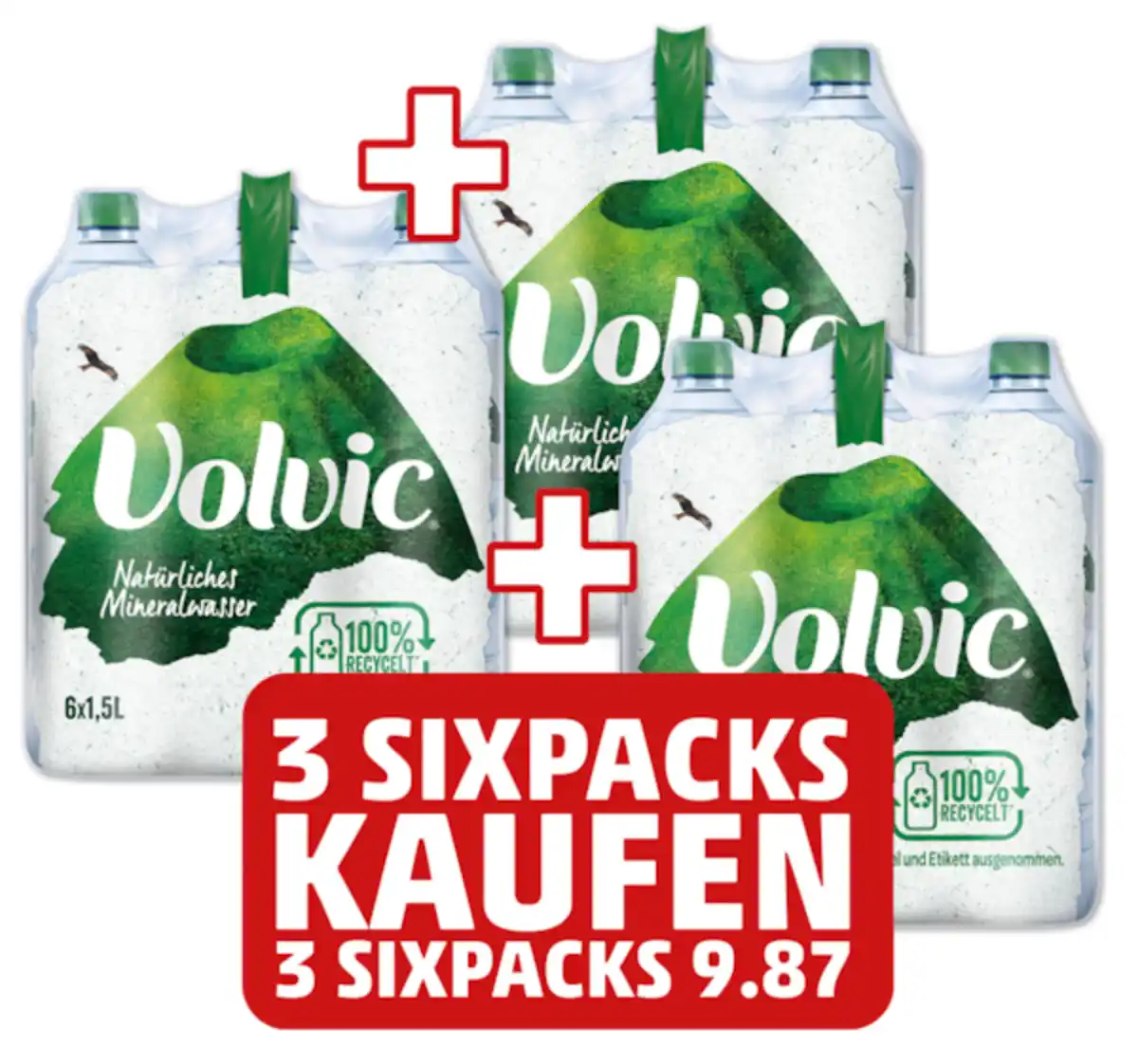Bild 1 von VOLVIC Mineralwasser