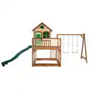 Bild 1 von Spielturm Spielturm AXI Liam, Braun, Holz, Zeder, 588x305x270 cm, Outdoor Spielzeug, Spieltürme