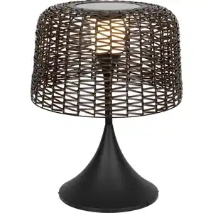 Novel Aussenleuchte, Braun, Metall, Kunststoff, Abstraktes,Abstraktes, rund,rund, 65 cm, RoHS, CE, Lampen & Leuchten, Außenbeleuchtung, Außenleuchten