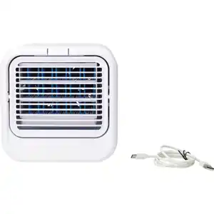 Tisch-Luftkühler mit LED‑Licht