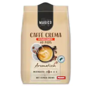 MAGICO Kaffeepads Caffè Crema Entkoffeiniert
