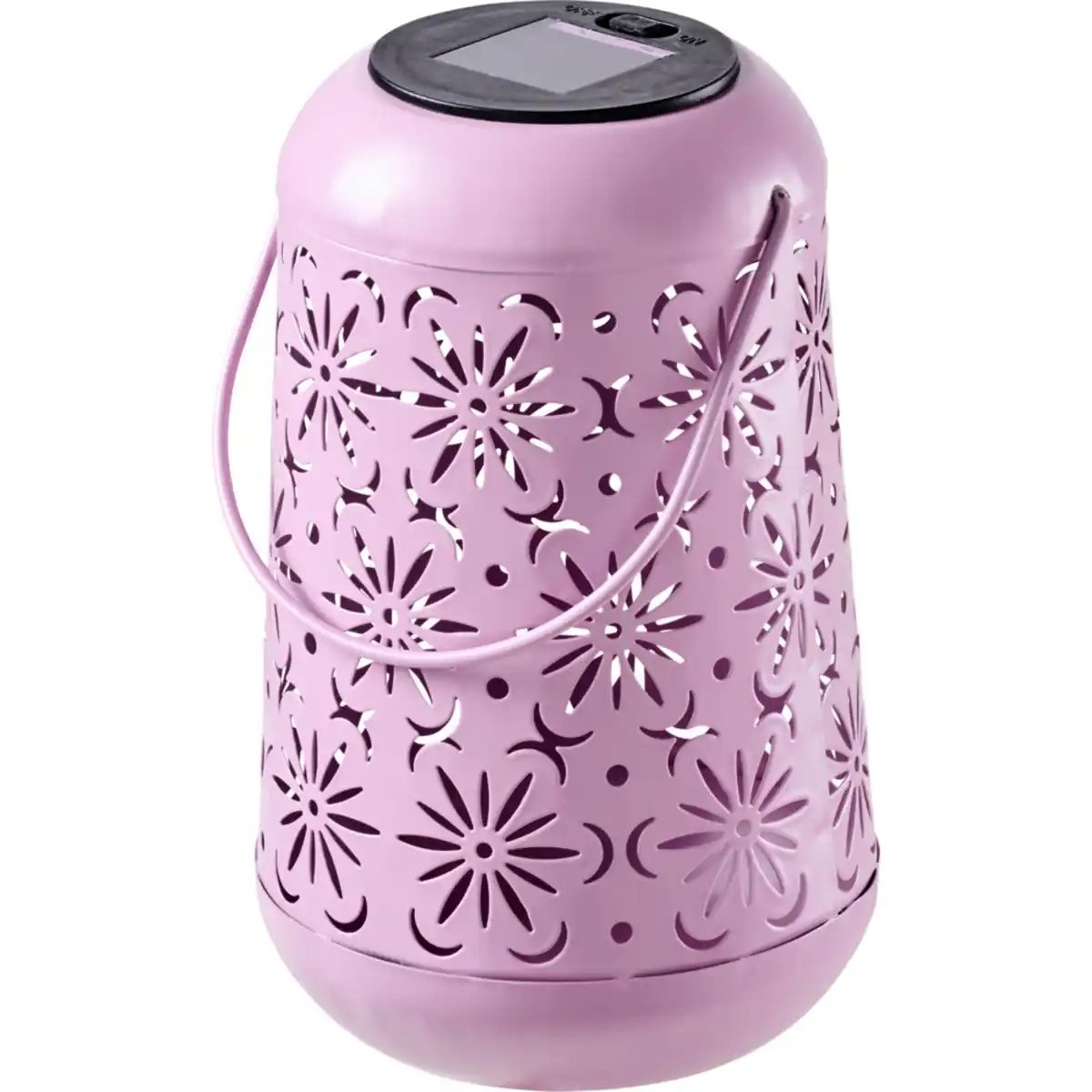 Bild 1 von LED-Solar-Tischlampe "Mandela" rosa
