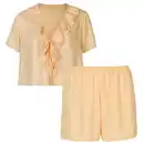 Bild 1 von SYLVIE MEIS Damen Pyjama, Creme, XS 34