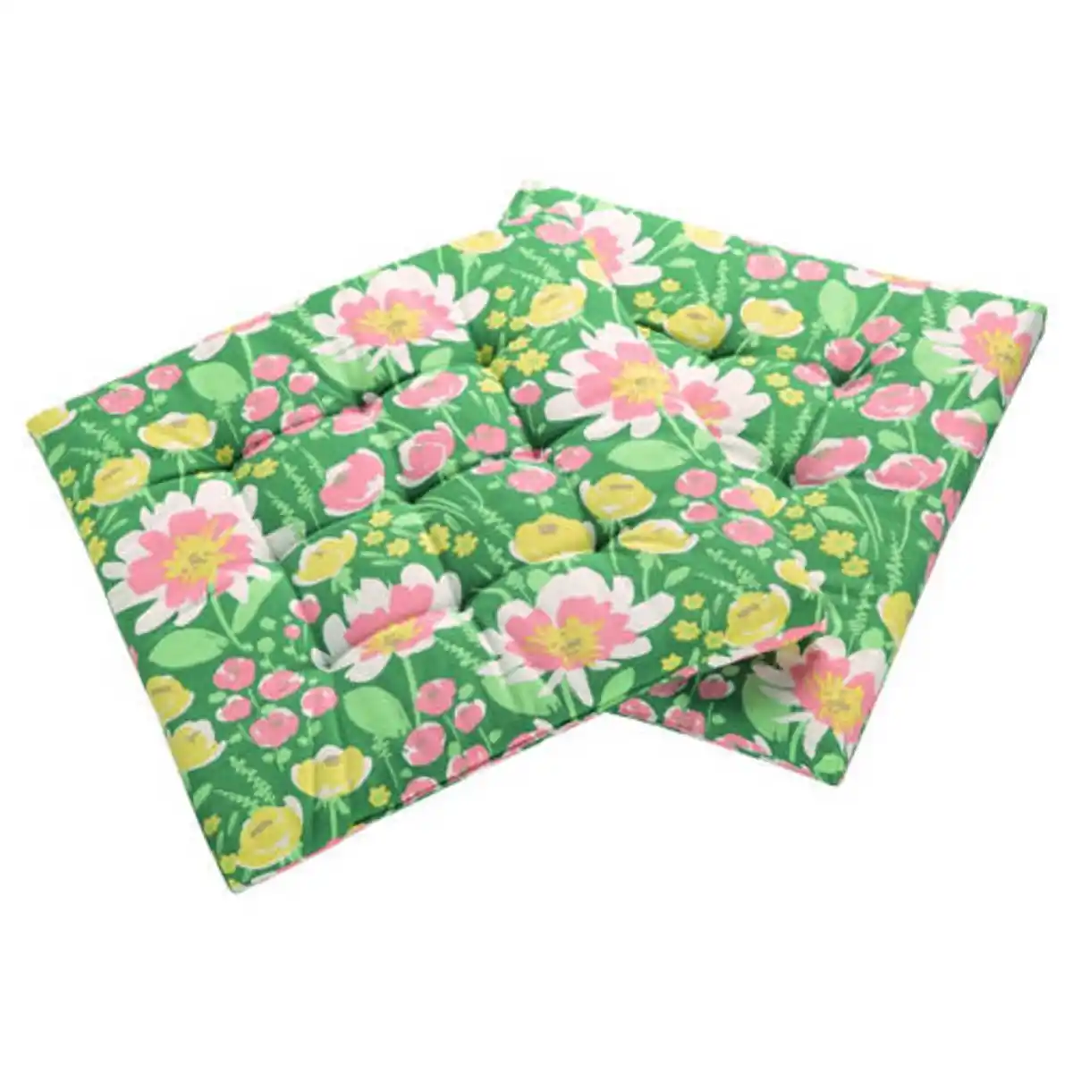 Bild 1 von HOME CREATION Sitzkissen 2er Set, Blumen, Quadratisch