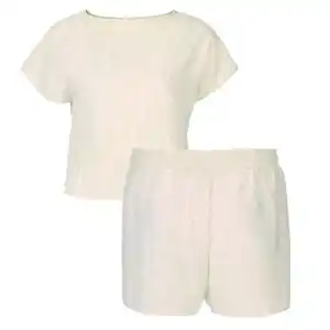 LICENSED Damen Beachwear, Weißes Set, XS 34