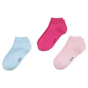 LILY & DAN Kinder Sneaker-Söckchen, Rosa, Gr. 23/26